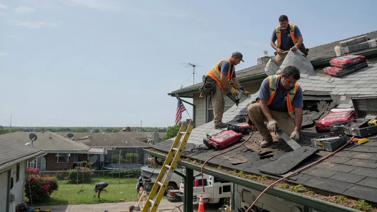 Roof Repair in Warner, OK near me